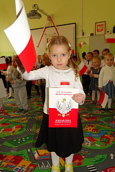 Biało czerwona dla przedszkola