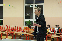 Zimowy turniej tenisa stołowego