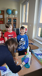 Program Równać Szanse. Gościliśmy w Samorządowej Szkole Podstawowej w Brześciu
