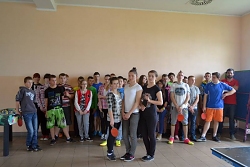 Tenis stołowy o Puchar Wójta Gminy Kozłów - Gimnazjum