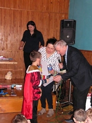 Wręczanie nagród z konkursu