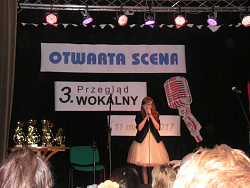 3 przegląd wokalny "Otwarta Scena" w Pińczowie