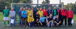 OLD BOYS podczas rozgrywek w ramach Miechowskiej Ligi Powiatowej