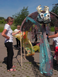 Zakończenie prac do Wielkiej Parady Smoków